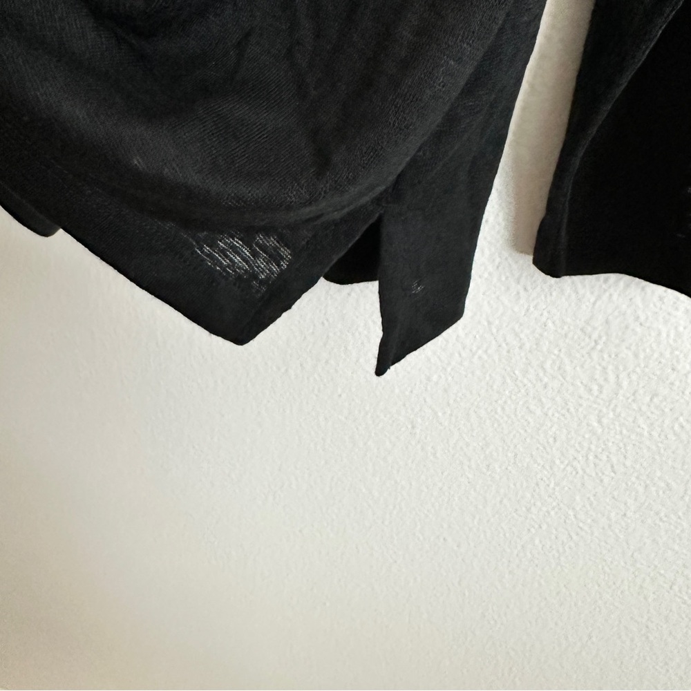 GAP Black Burnout Long Sleeve Tee Size XXL - Picture 4 of 8